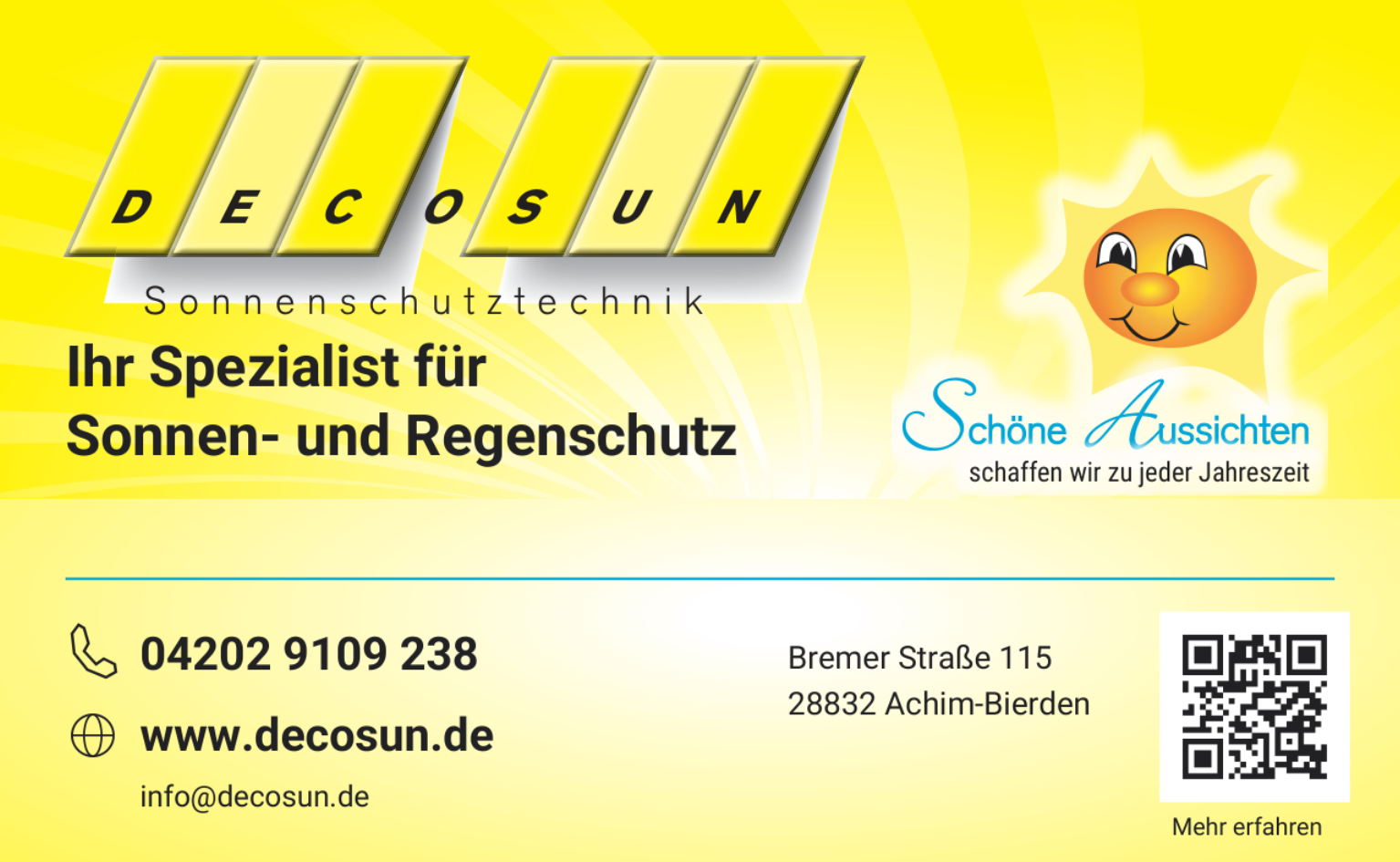 DECOSUN Sonnenschutztechnik